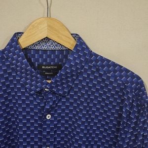 Bugatchi Shaped Fit Button Down L